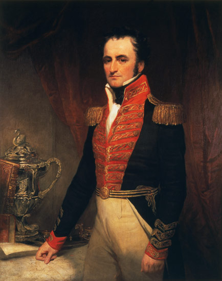 Portrait of Admiral Sir James Stirling (1791-1865), first Governor of Western Australia 1829-39 à Anonyme