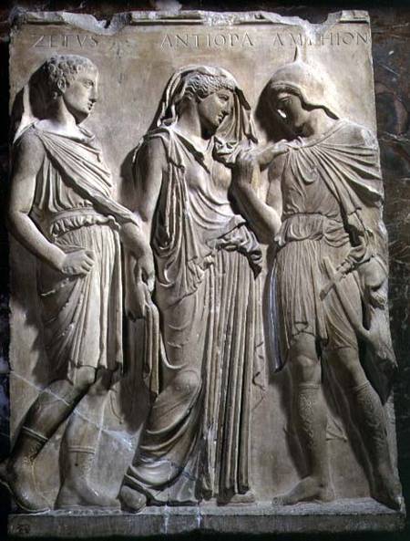 Orpheus Eurydice and Hermes à Anonyme