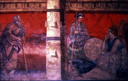 Painting from the Villa Boscoreale à Anonyme