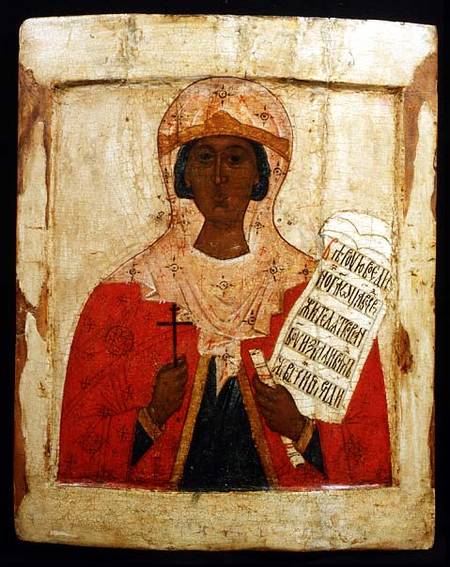 St. ParaskyevaRussian icon from Rostov/Suzdal à Anonyme