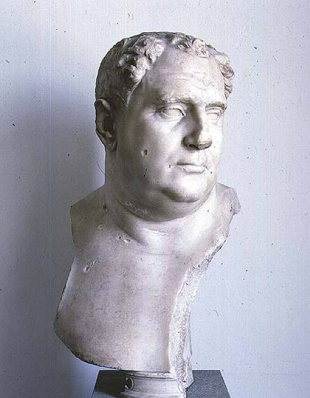 Portrait bust of VitelliusRoman à Anonyme