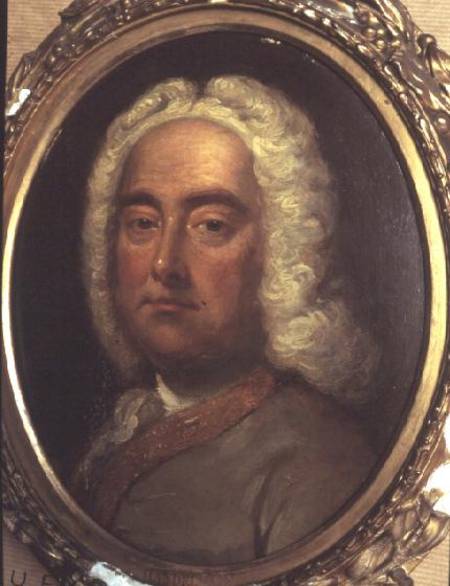 Portrait of Handel à Anonyme