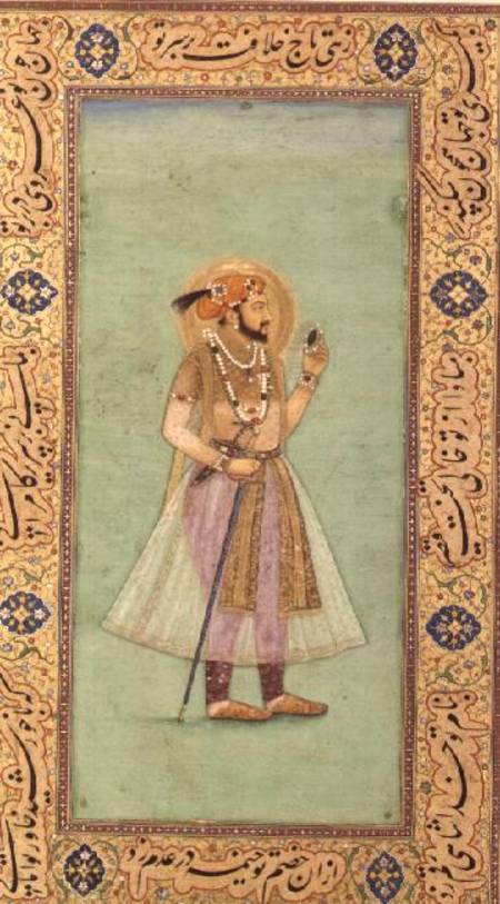 Portrait of Shah Jahan (1592-1666) à Anonyme