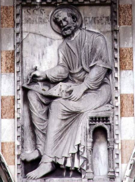 Relief from the north side of the basilica, St. Mark à Anonyme