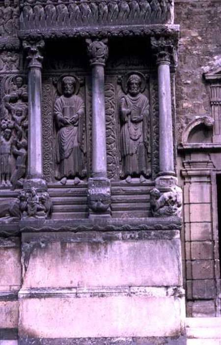 Relief sculpture from the facade of St. Trophime à Anonyme