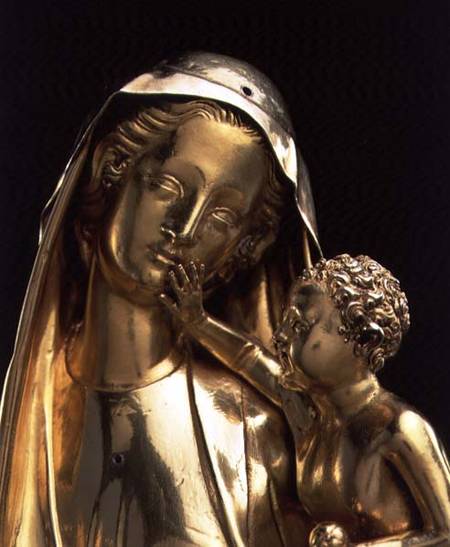 Reliquary of the Virgin of Jeanne d'Evreux à Anonyme