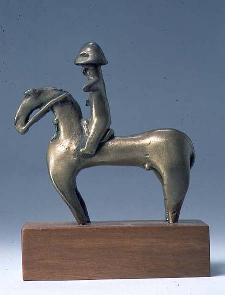 Sao horse and riderfrom Chad à Anonyme