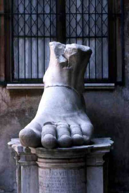 Sculpture of a Foot à Anonyme