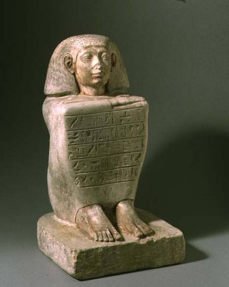 Seated figure of the God SnabEgyptian à Anonyme