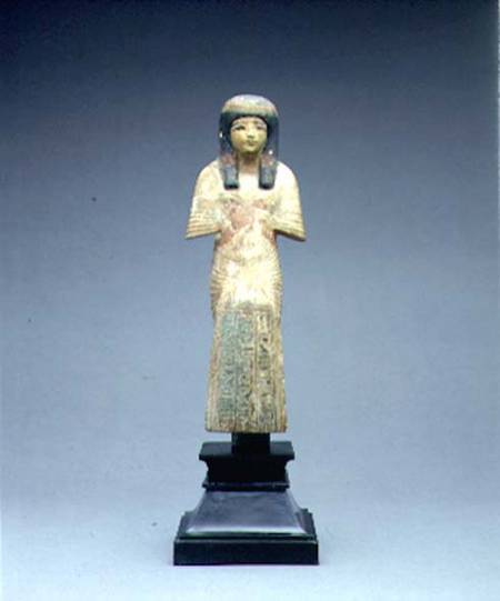 Shabti figure of Djehutyemheb late 18th-19th Dynasty, New Kingdom à Anonyme