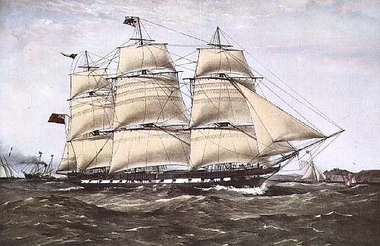 The Clipper Ship ''Anglesey'' à Anonyme