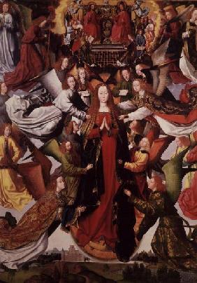Mary - Queen of Heaven by Master of the St. Lucy Legend