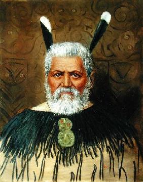 Portrait of a Maori