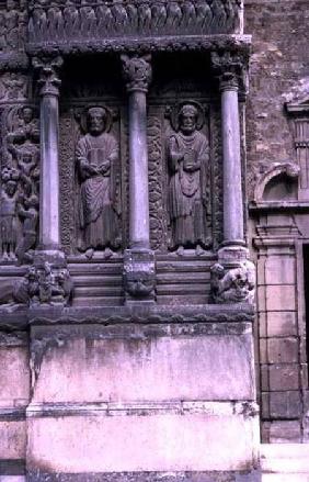 Relief sculpture from the facade of St. Trophime