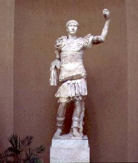 Statue of the Emperor Trajan (53-117 AD) Roman