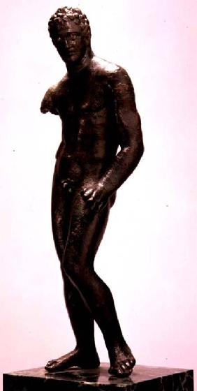 Statuette of a male boxerGreek