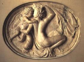 Venus and Cupid, relief attributed to Jean Goujon (1510-c.1568)