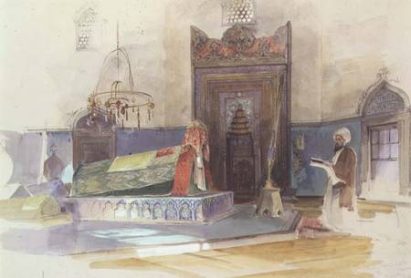 Tomb of Bayazid I, interior, Bursa, Turkey à Anonyme