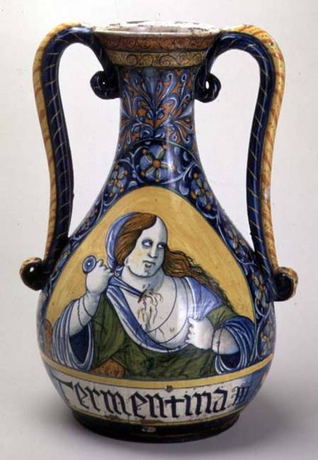 Vase, depicting Lucretia, Abruzzo à Anonyme