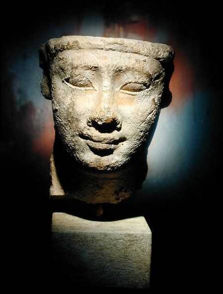 A Votive Headfrom the Egyptian Ptolemaic Period à Anonyme