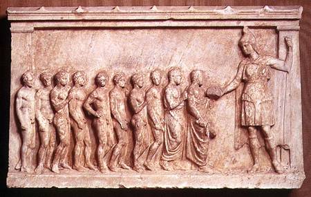 Votive relief honouring the goddess BendisGreek à Anonyme