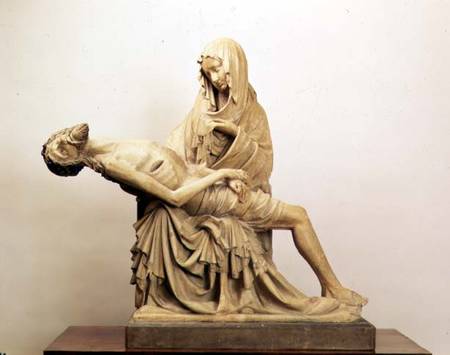 Pieta, sculpture à Maître allemand anonyme