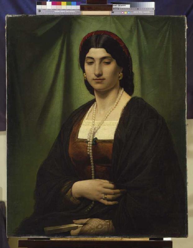 portrait d'une romaine (Nanna) à Anselm Feuerbach