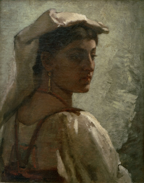 Young Italian Woman à Anselm Feuerbach