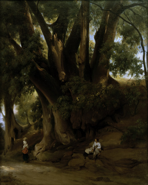 Tree Landscape à Anselm Feuerbach