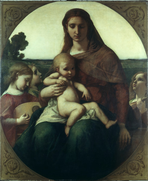 Mary with the Child à Anselm Feuerbach