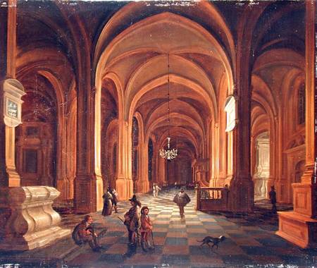 Church Interior à Anthonie de Lorme