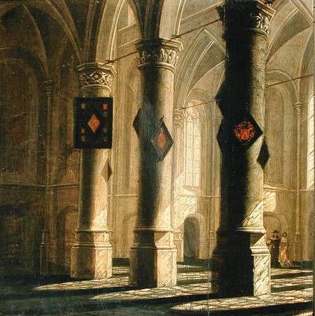 Interior of a Church à Anthonie Delorme