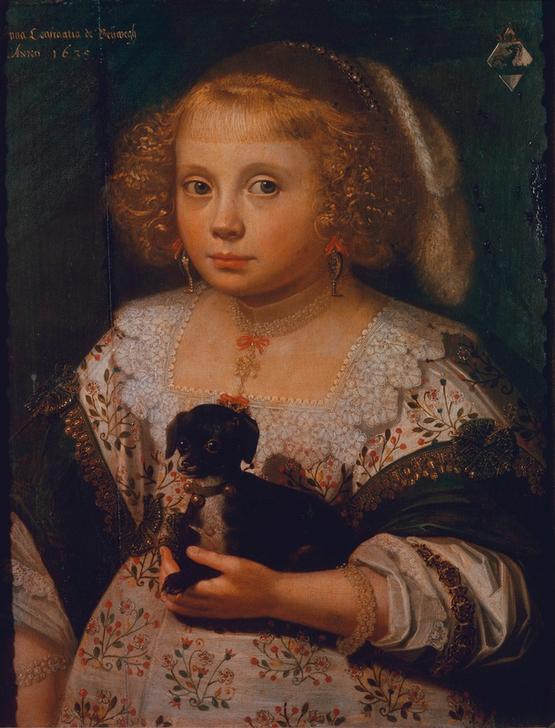 Kinderbildnis der Anna Constantia de Beijwegh à Anthonie Palamedesz