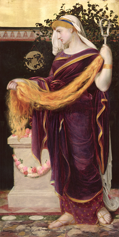 Berenice, Queen of Egypt à Anthony Frederick Augustus Sandys