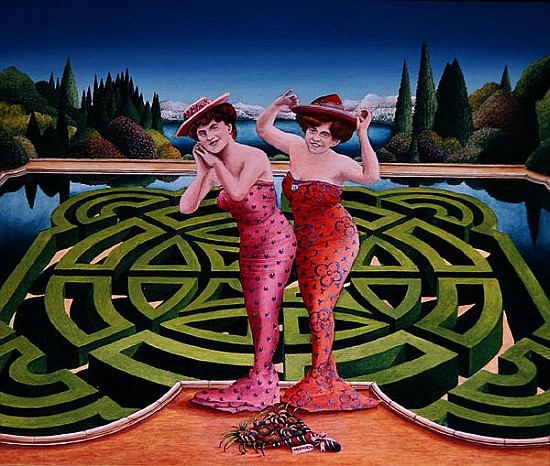 Mermaids, 1992 (acrylic on board)  à Anthony  Southcombe