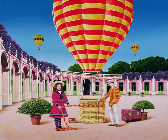 The Balloonist, 1986 (acrylic on board)  à Anthony  Southcombe
