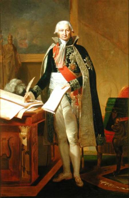 Jean-Baptiste de Nompere de Champagny (1756-1834) Duke of Cadore à Antoine Ansiaux