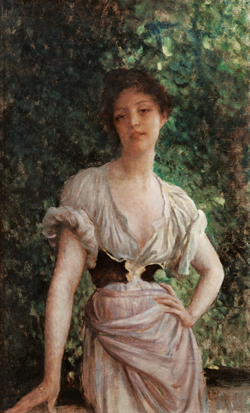 The Washerwoman à Antoine Auguste Ernest Herbert ou Hebert