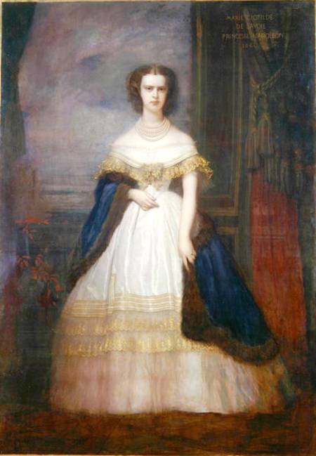 Marie-Clotilde Therese Louise (1843-1911) Princess of Savoy à Antoine Auguste Ernest Herbert ou Hebert