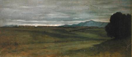 Roman Landscape à Antoine Auguste Ernest Herbert ou Hebert