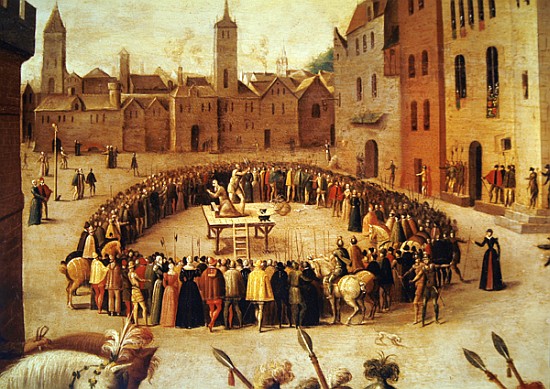 The Execution of Sir Thomas More in 1535 à Antoine Caron