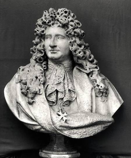 Bust of Jules Hardouin Mansart (1646-1708) à Antoine Coysevox