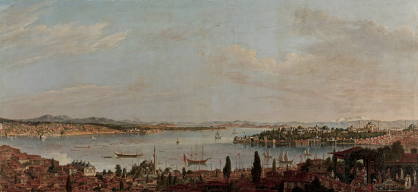 Panoramic View of Istanbul à Antoine de Favray