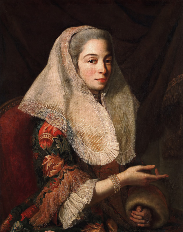 Portrait of a Young Maltese Lady à Antoine de Favray