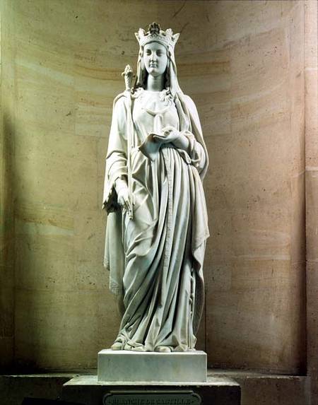 Blanche of Castile (1188-1252) Queen of France à Antoine Etex