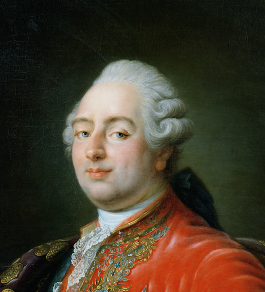 Louis XVI (1754-93) 1786 (detail of 180025) à Antoine Francois Callet