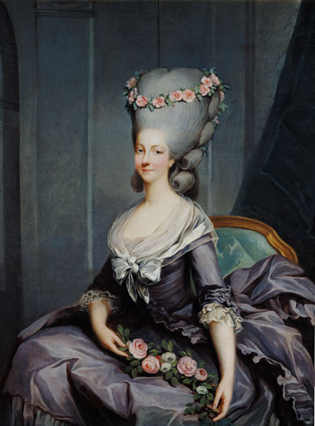 Marie-Therese de Savoie-Carignan (1749-92) Princess of Lamballe à Antoine Francois Callet