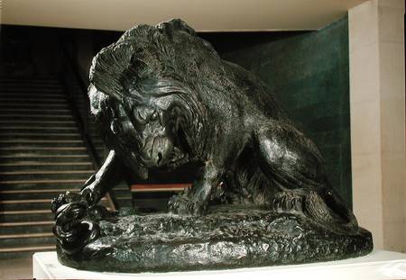 Lion and Snake à Antoine Louis Barye