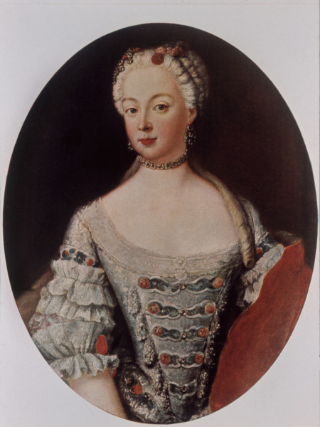 Elisabeth Christine of Prussia à Antoine Pesne