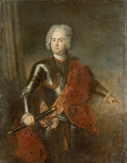 Graf von Schwerin à Antoine Pesne